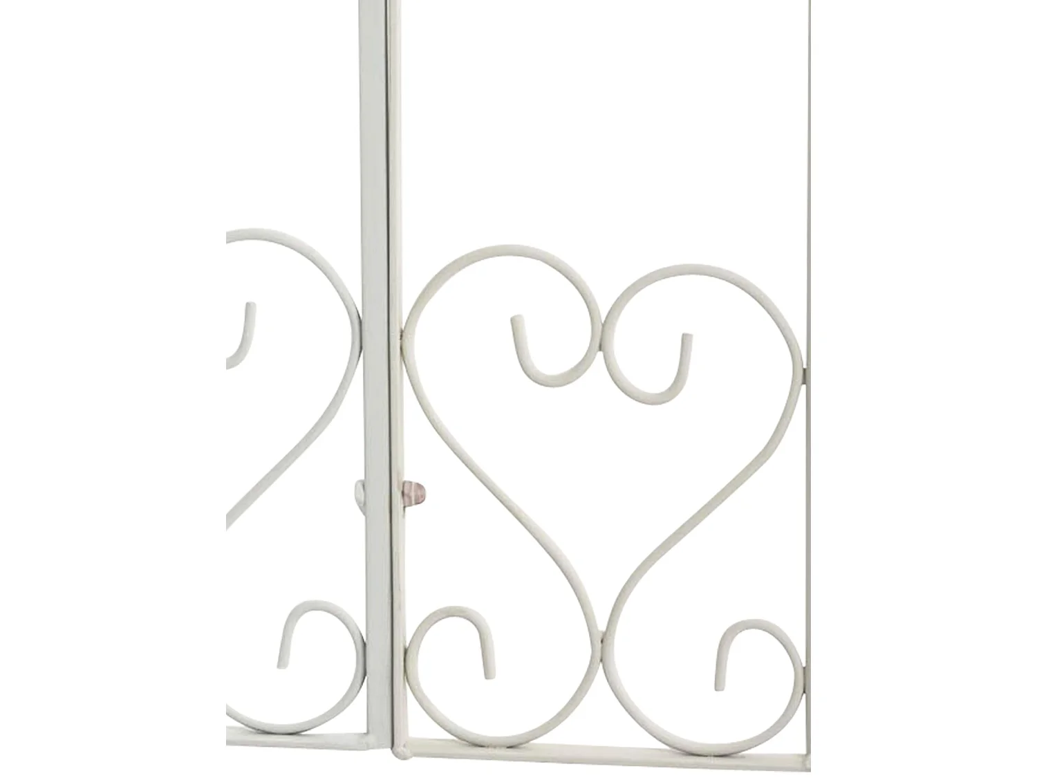 Treillis - Métal - Blanc - Flieder