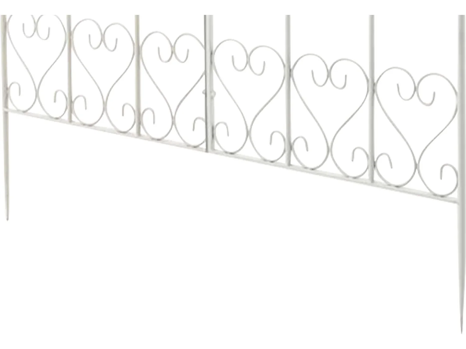 Treillis - Métal - Blanc - Flieder