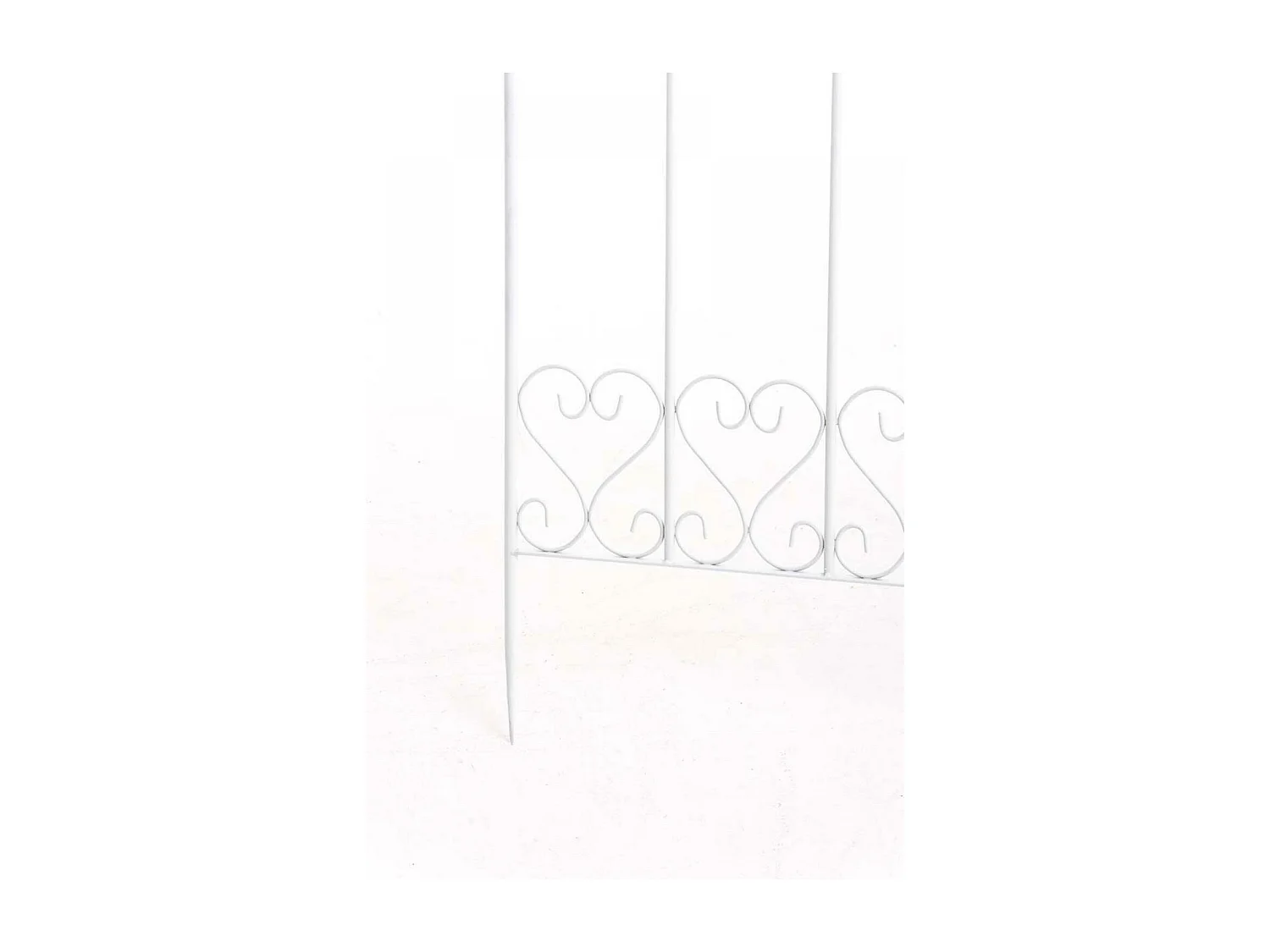 Treillis - Métal - Blanc - Flieder