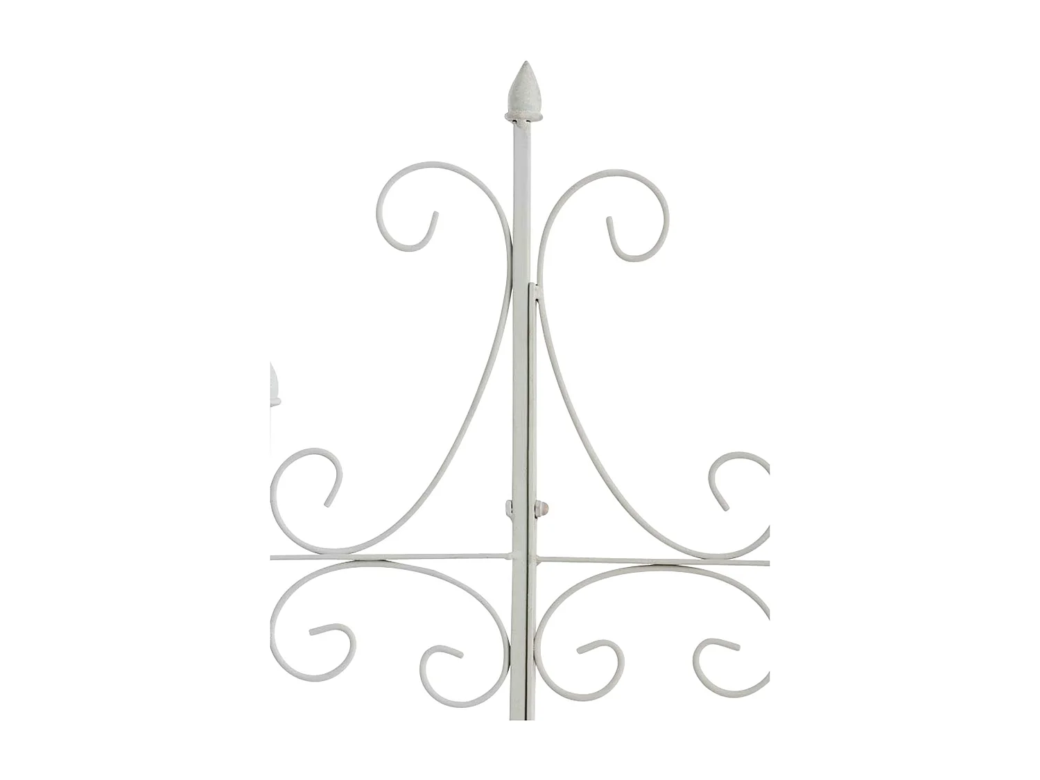 Treillis - Métal - Blanc - Flieder