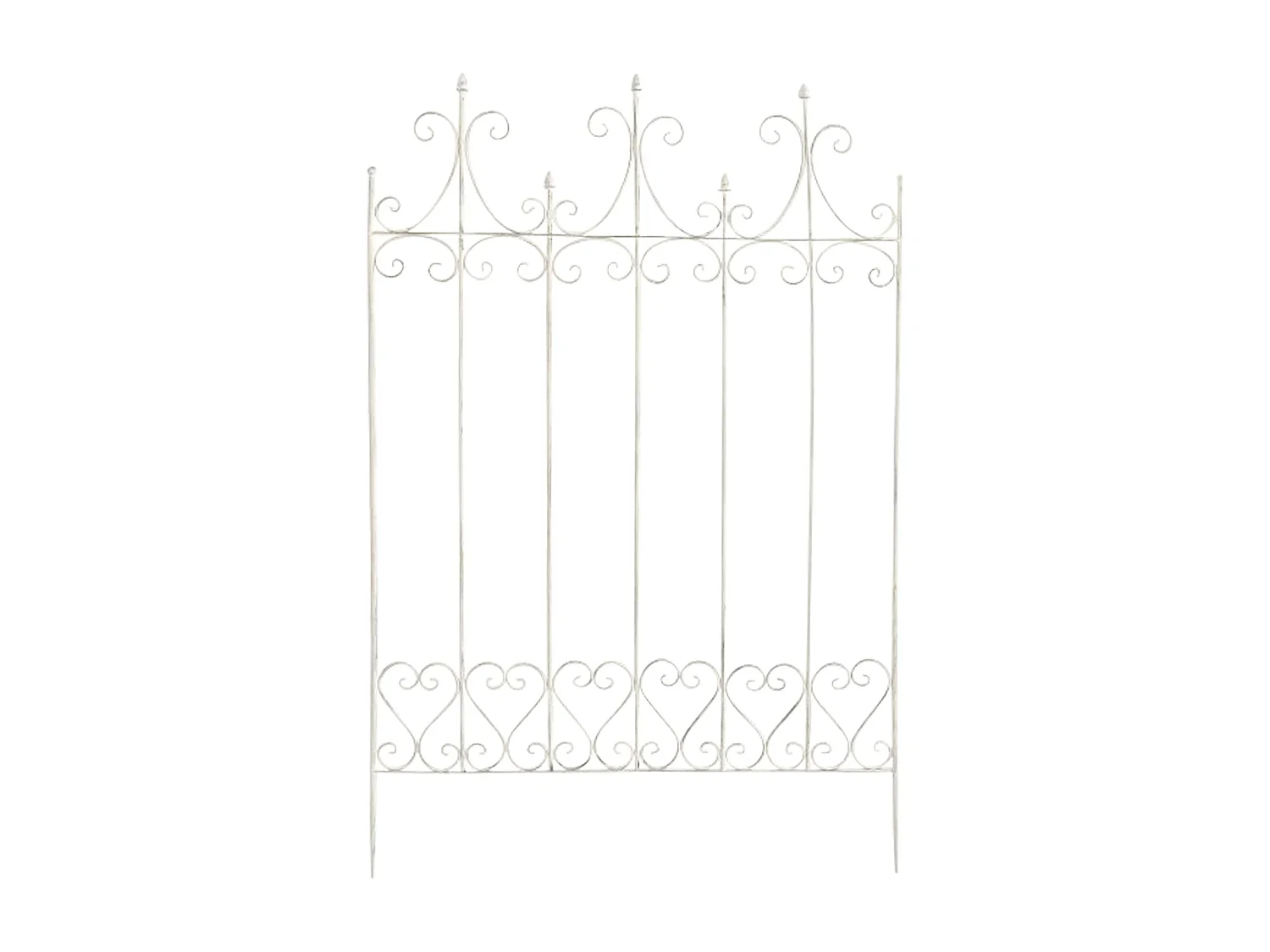 Treillis - Métal - Blanc antique - Flieder