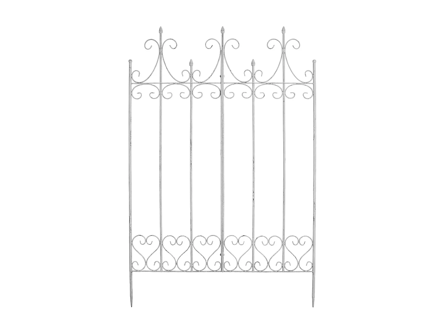 Treillis - Métal - Blanc antique - Flieder