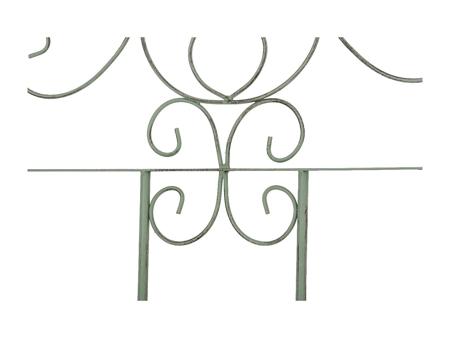 Lot de 2  Treillis - Métal & Métal - Vert antique - Paula