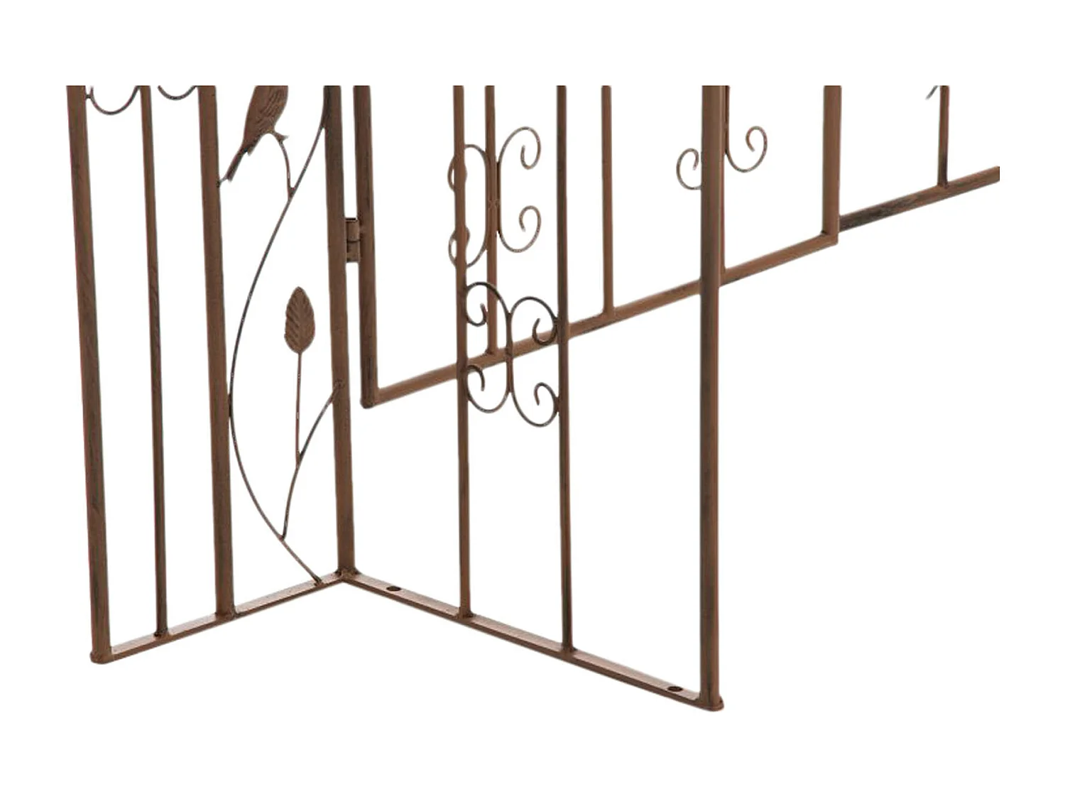 Arche à rosiers - Métal & Métal - Marron antique - Grenada