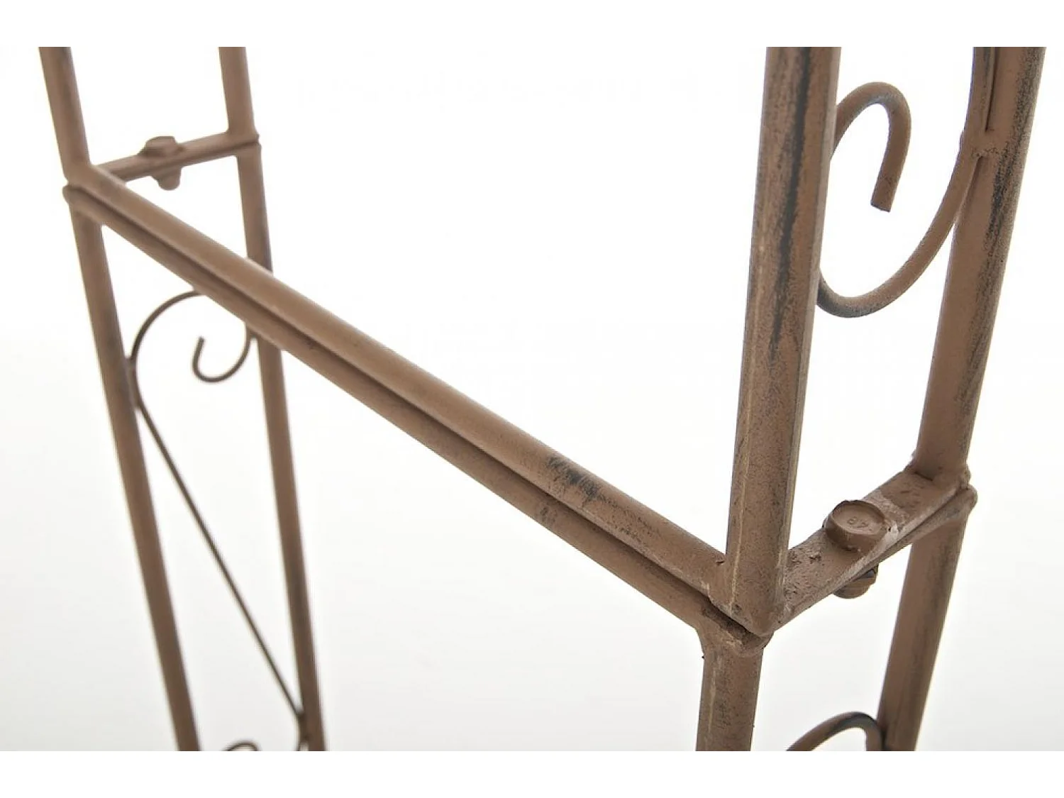 Arche à rosiers - Métal & Métal - Marron antique - Lenz