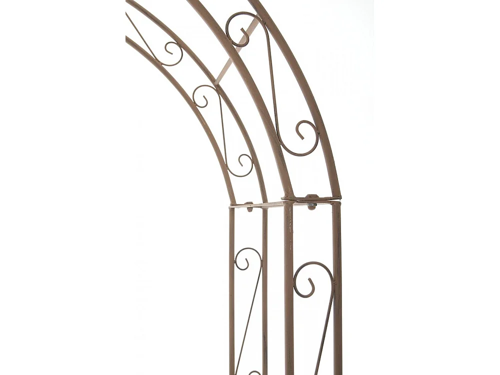 Arche à rosiers - Métal & Métal - Marron antique - Lenz