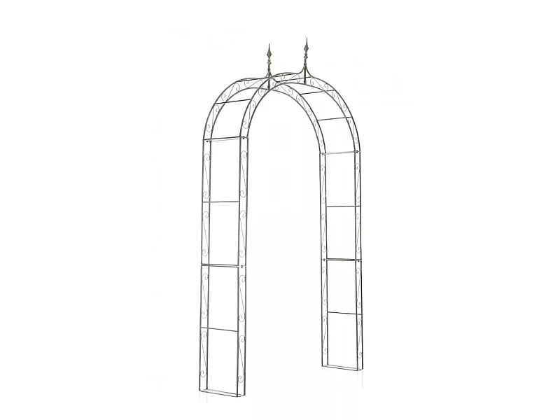 Arche à rosiers - Métal & Métal - Bronze - Lenz