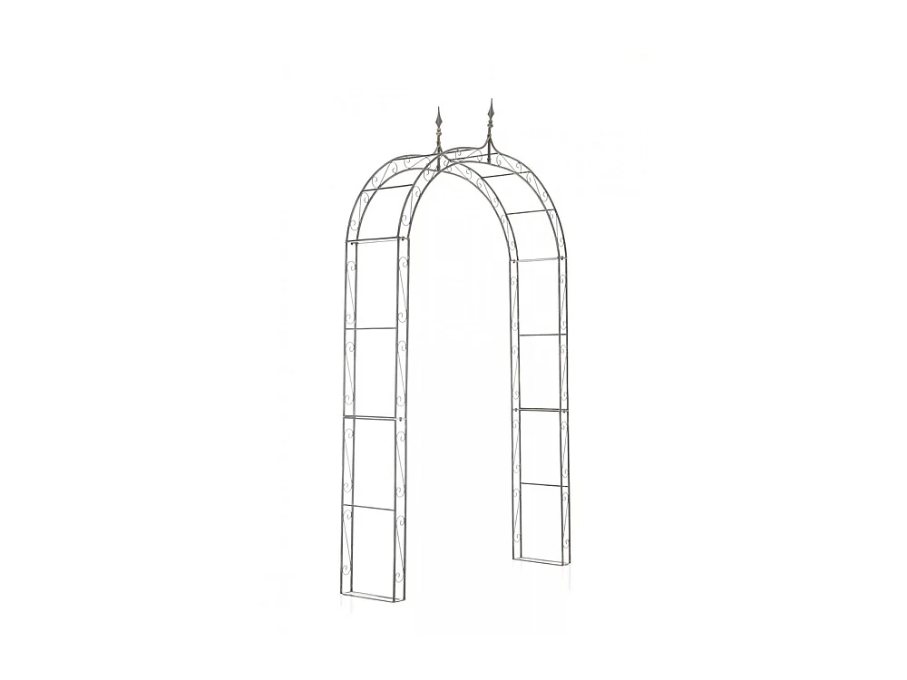 Arche à rosiers - Métal & Métal - Bronze - Lenz