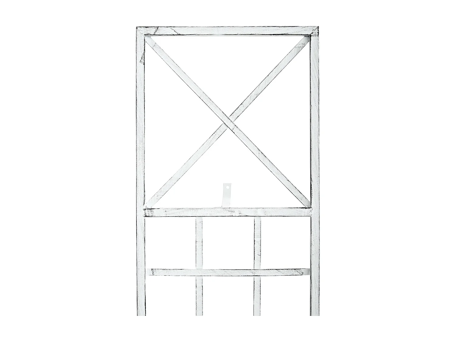 Lot de 2  Treillis - Métal & Métal - Blanc antique - Trigo