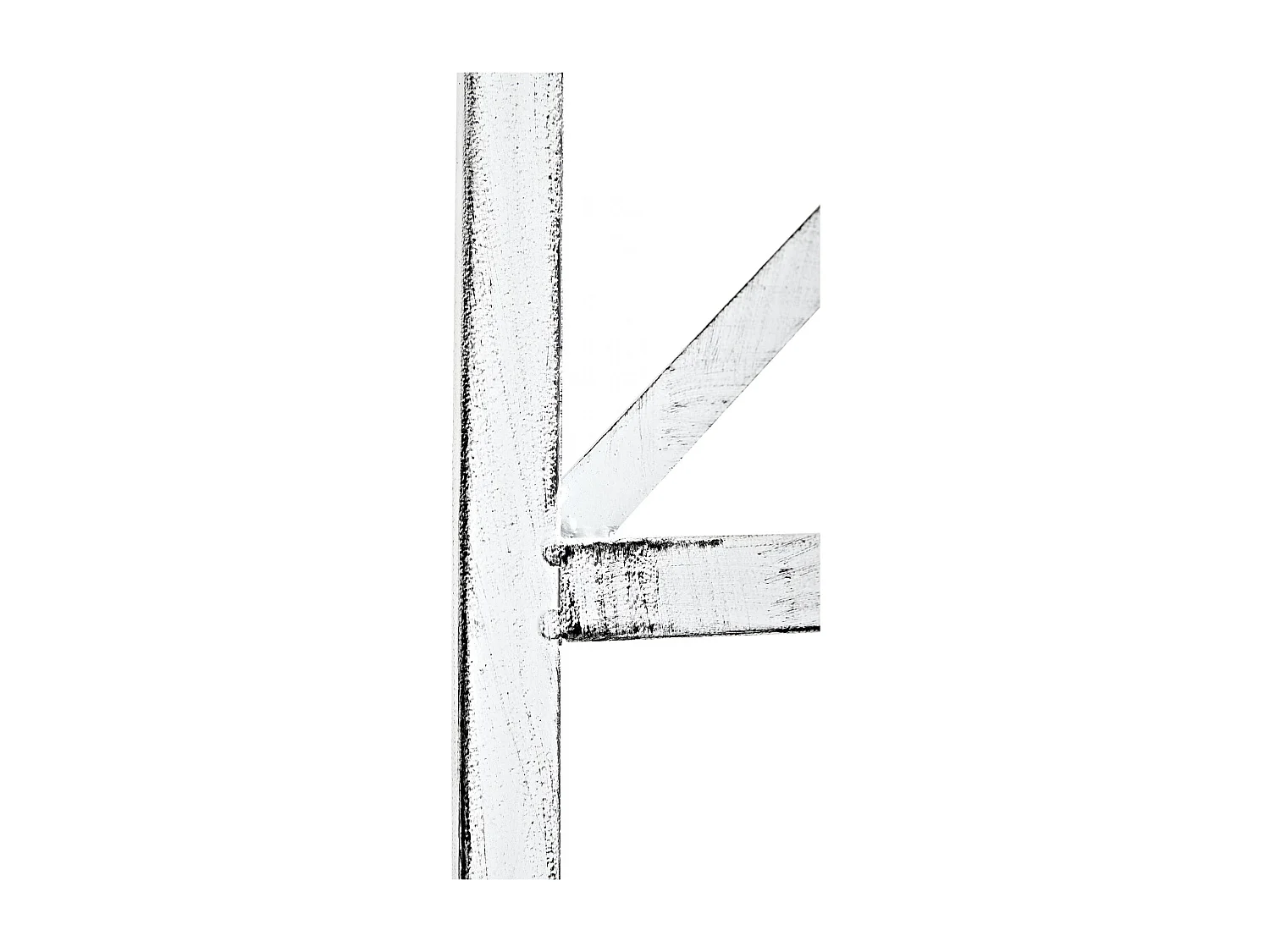 Lot de 2  Treillis - Métal & Métal - Blanc antique - Trigo