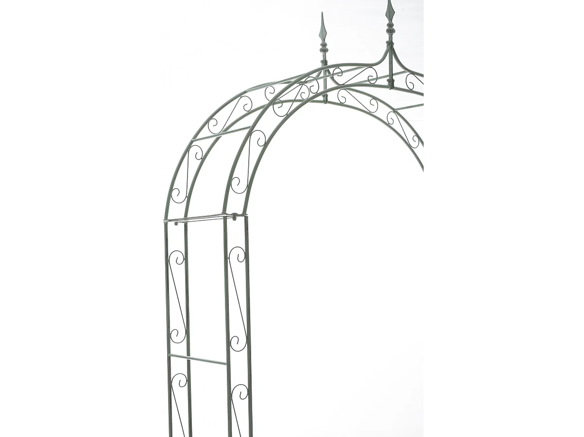 Arche à rosiers - Métal & Métal - Vert antique - Lenz