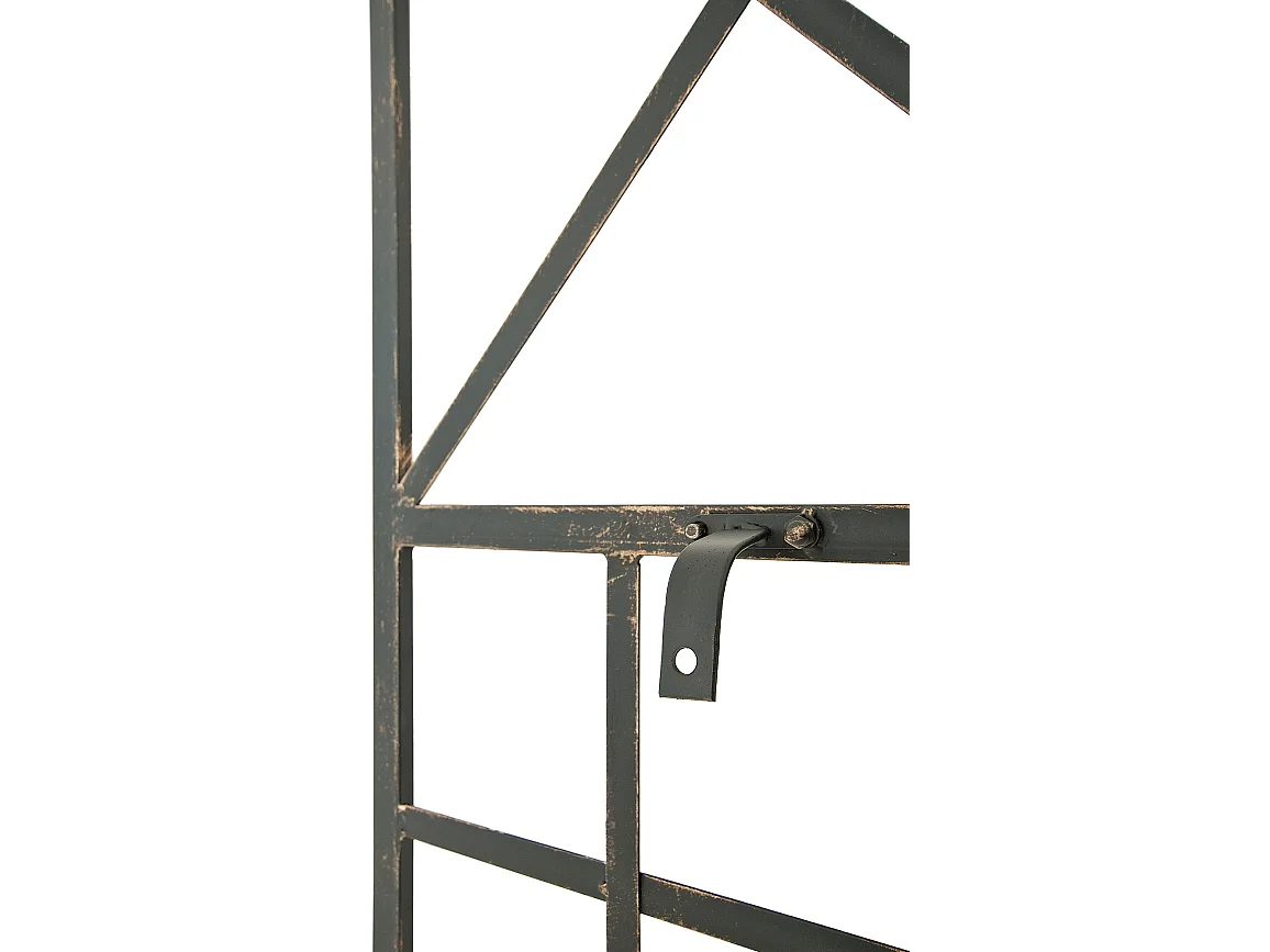 Lot de 2  Treillis - Métal & Métal - Bronze - Trigo