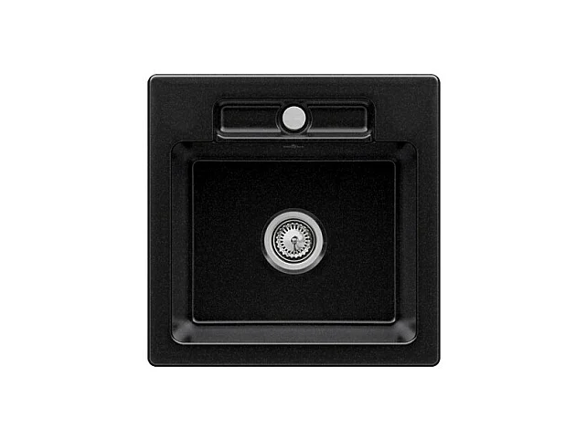 Evier 1 bac VILLEROY ET BOCH Siluet 50 S Chromite CeramicPlus
