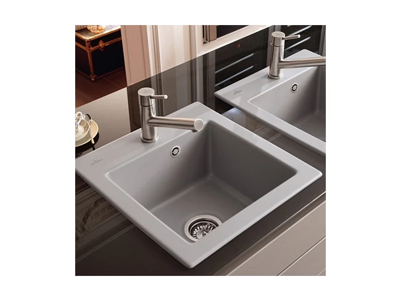 Evier VILLEROY ET BOCH Subway 45 XS Blanc