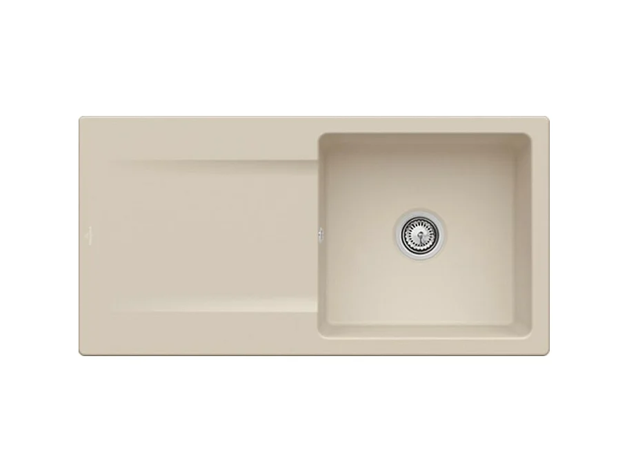 Evier VILLEROY ET BOCH Siluet 60 Almond CeramicPlus