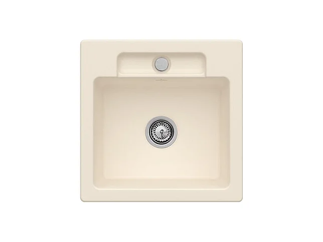Evier 1 bac VILLEROY ET BOCH Siluet 50 S Ivory CeramicPlus