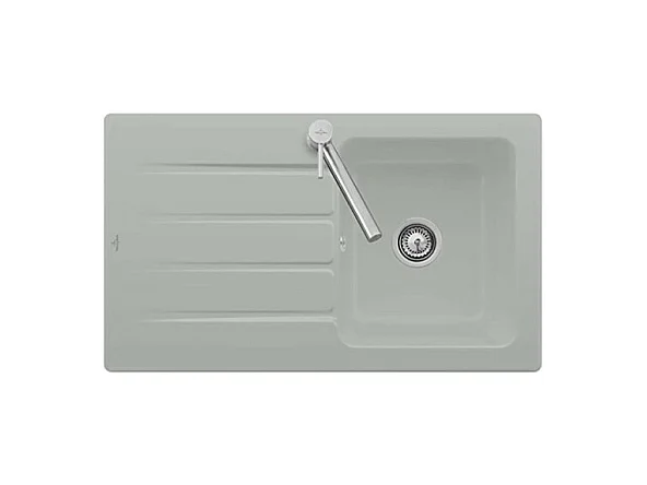 Evier 86 x 51 cm VILLEROY ET BOCH Architectura 50 Fossile