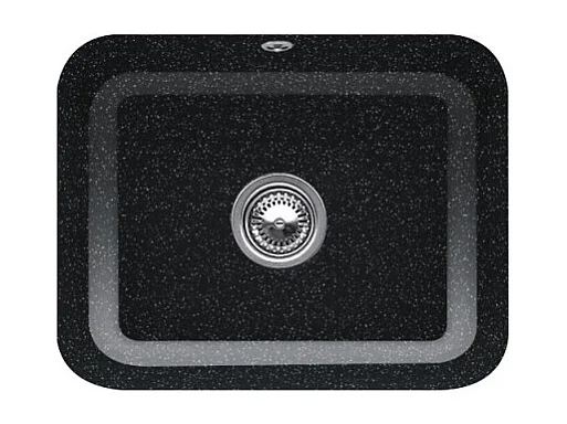 Evier 1 bac VILLEROY ET BOCH Cisterna 60C Chromite CeramicPlus avec vidage manuel