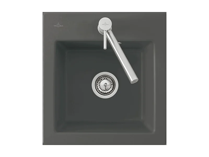 Evier VILLEROY ET BOCH Subway 45 XS Gris fossile