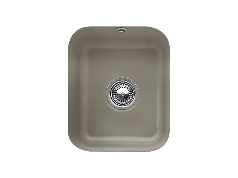 Evier 1 bac VILLEROY ET BOCH Cisterna 45 Timber CeramicPlus avec vidage manuel