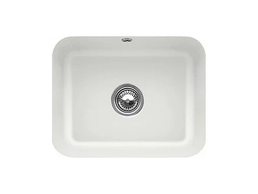 Evier 1 bac VILLEROY ET BOCH Cisterna 60C Steam CeramicPlus avec vidage manuel