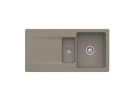 Evier 1 bac 1/2 VILLEROY ET BOCH Siluet 60 R Timber CeramicPlus
