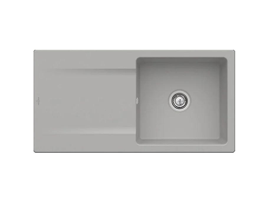 Evier VILLEROY ET BOCH Siluet 60 Fossile CeramicPlus