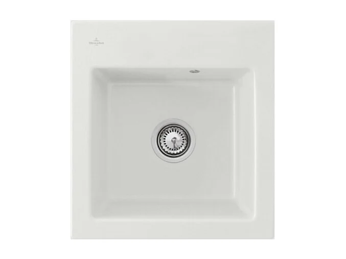 Evier VILLEROY ET BOCH Subway 45 XS Gris steam  - avec Vidage manuel