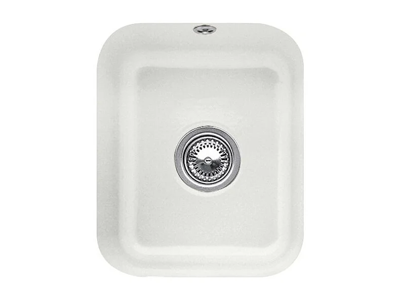 Evier 1 bac VILLEROY ET BOCH Cisterna 45 Steam CeramicPlus avec vidage manuel