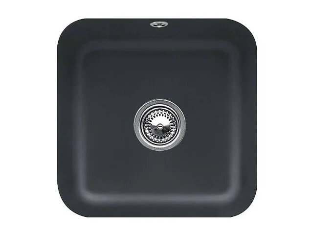 Evier 1 bac VILLEROY ET BOCH Cisterna 50 Graphite CeramicPlus avec vidage automatique