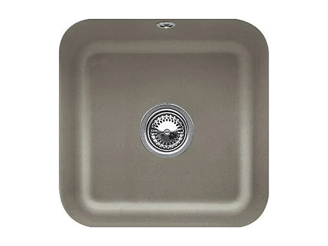 Evier 1 bac VILLEROY ET BOCH Cisterna 50 Timber CeramicPlus avec vidage manuel