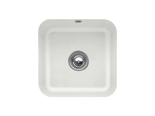 Evier 1 bac VILLEROY ET BOCH Cisterna 50 Steam CeramicPlus avec vidage automatique