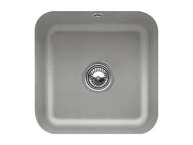 Evier 1 bac VILLEROY ET BOCH Cisterna 50 Fossile CeramicPlus avec vidage manuel