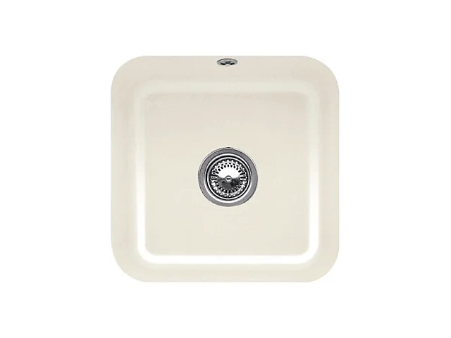 Evier 1 bac VILLEROY ET BOCH Cisterna 50 Crème CeramicPlus