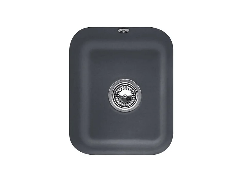Evier 1 bac VILLEROY ET BOCH Cisterna 45 Graphite CeramicPlus avec vidage automatique