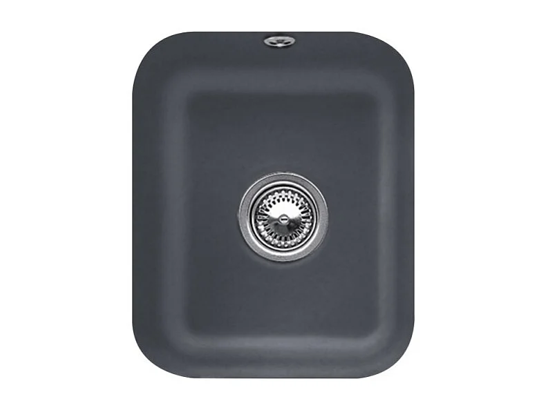 Evier 1 bac VILLEROY ET BOCH Cisterna 45 Graphite CeramicPlus avec vidage automatique