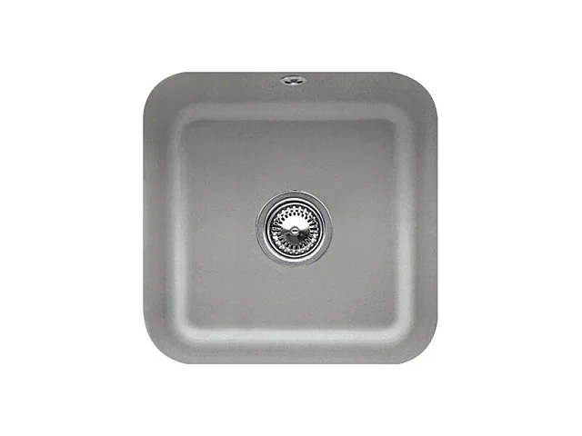 Evier 1 bac VILLEROY ET BOCH Cisterna 50 Fossile CeramicPlus avec vidage automatique