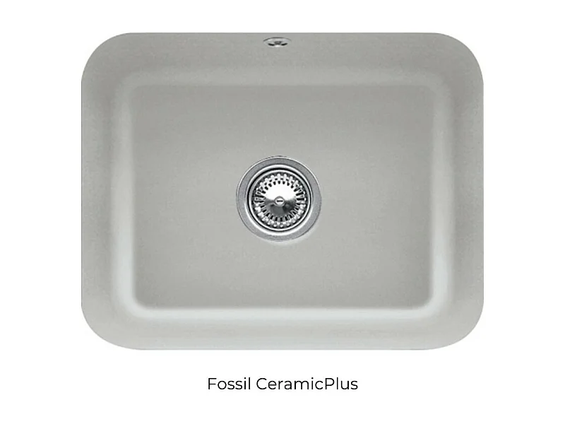 Evier 1 bac VILLEROY ET BOCH Cisterna 60C Fossile CeramicPlus