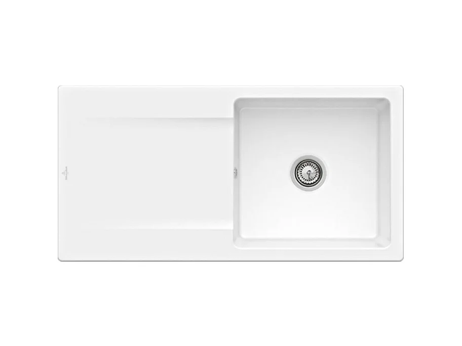 Evier VILLEROY ET BOCH Siluet 60 Snow White CeramicPlus