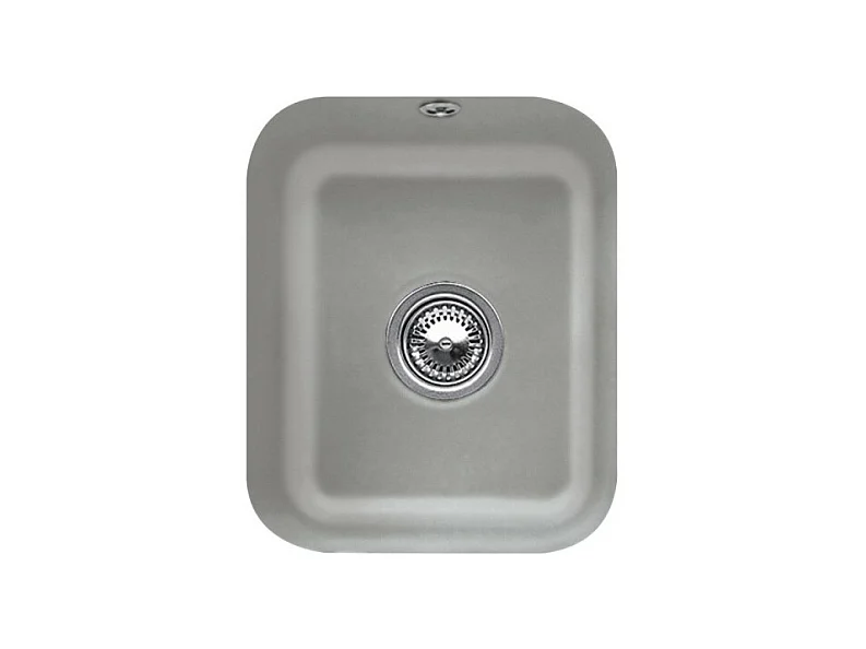 Evier 1 bac VILLEROY ET BOCH Cisterna 45 Fossile CeramicPlus avec vidage automatique