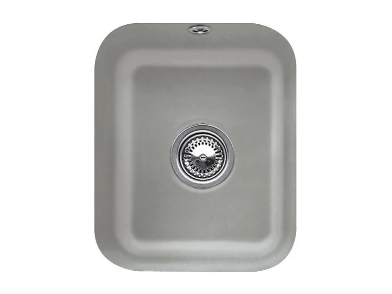 Evier 1 bac VILLEROY ET BOCH Cisterna 45 Fossile CeramicPlus avec vidage automatique