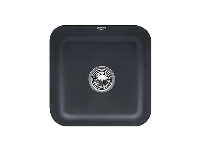 Evier 1 bac VILLEROY ET BOCH Cisterna 50 Graphite CeramicPlus avec vidage manuel