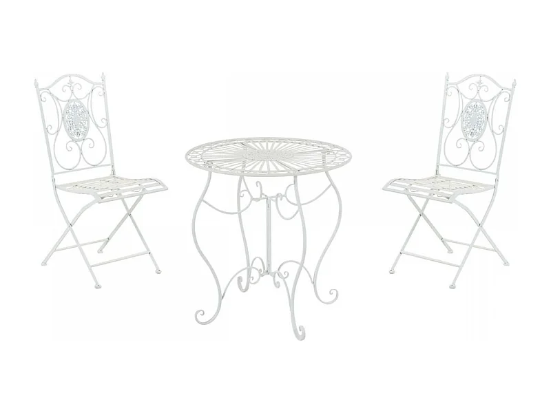 Tuinset - Tabel + 2 Stoelen - Aldeano