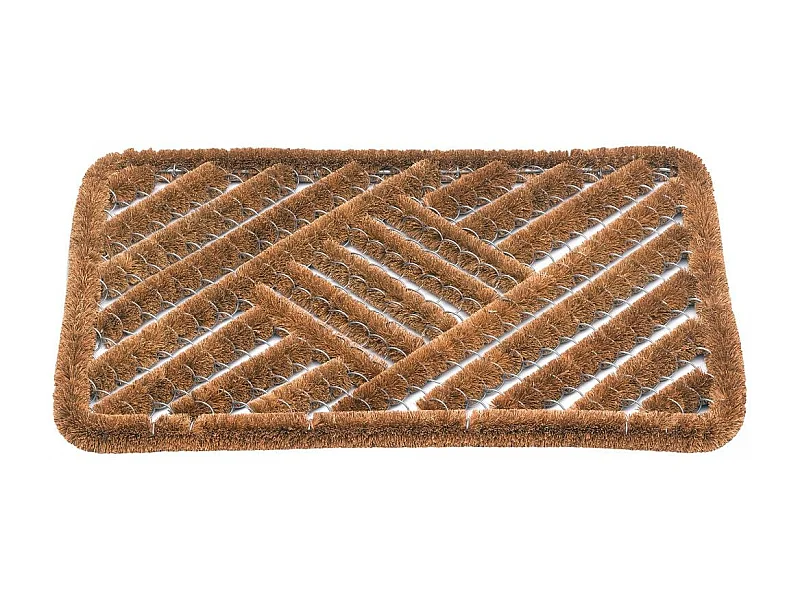 Paillasson 39x59 tissé en coco DRANO marron