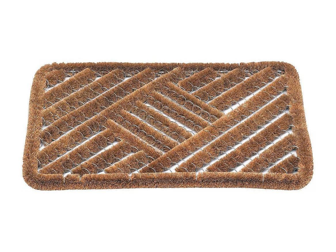 Paillasson 39x59 tissé en coco DRANO marron