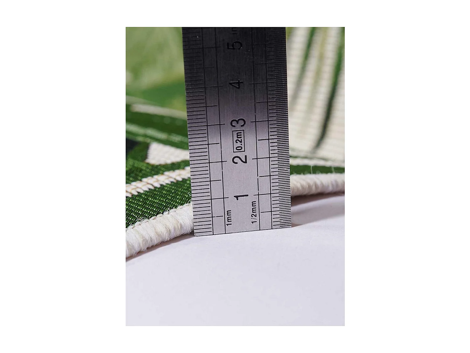 Tappeto kilim rettangolare intrecciato per esterni GARDEN