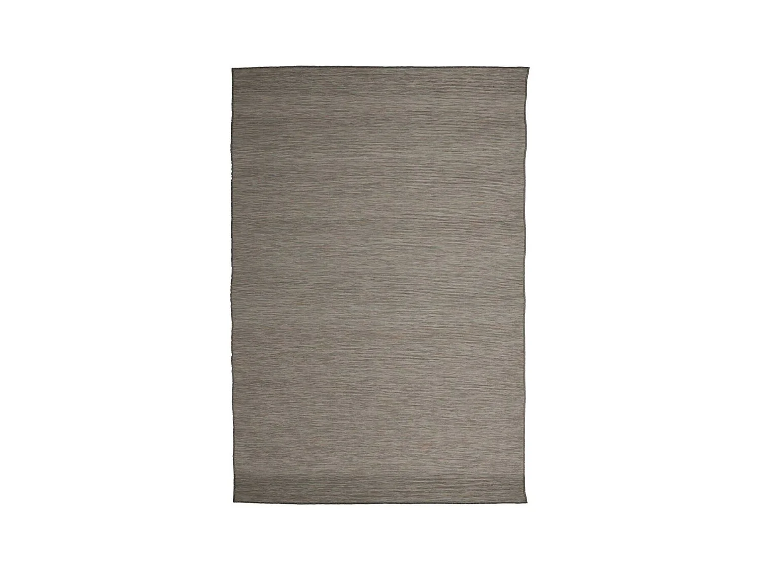 Tapis extérieur 67x180 tissé kilim marron CHINAIO
