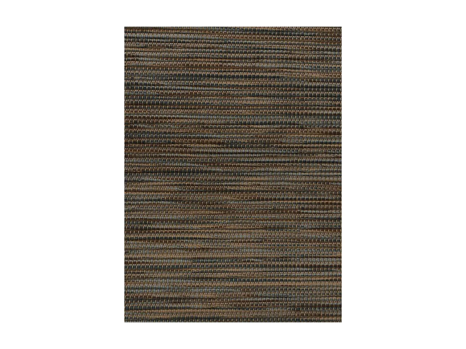 Tapis extérieur 67x180 tissé kilim marron CHINAIO