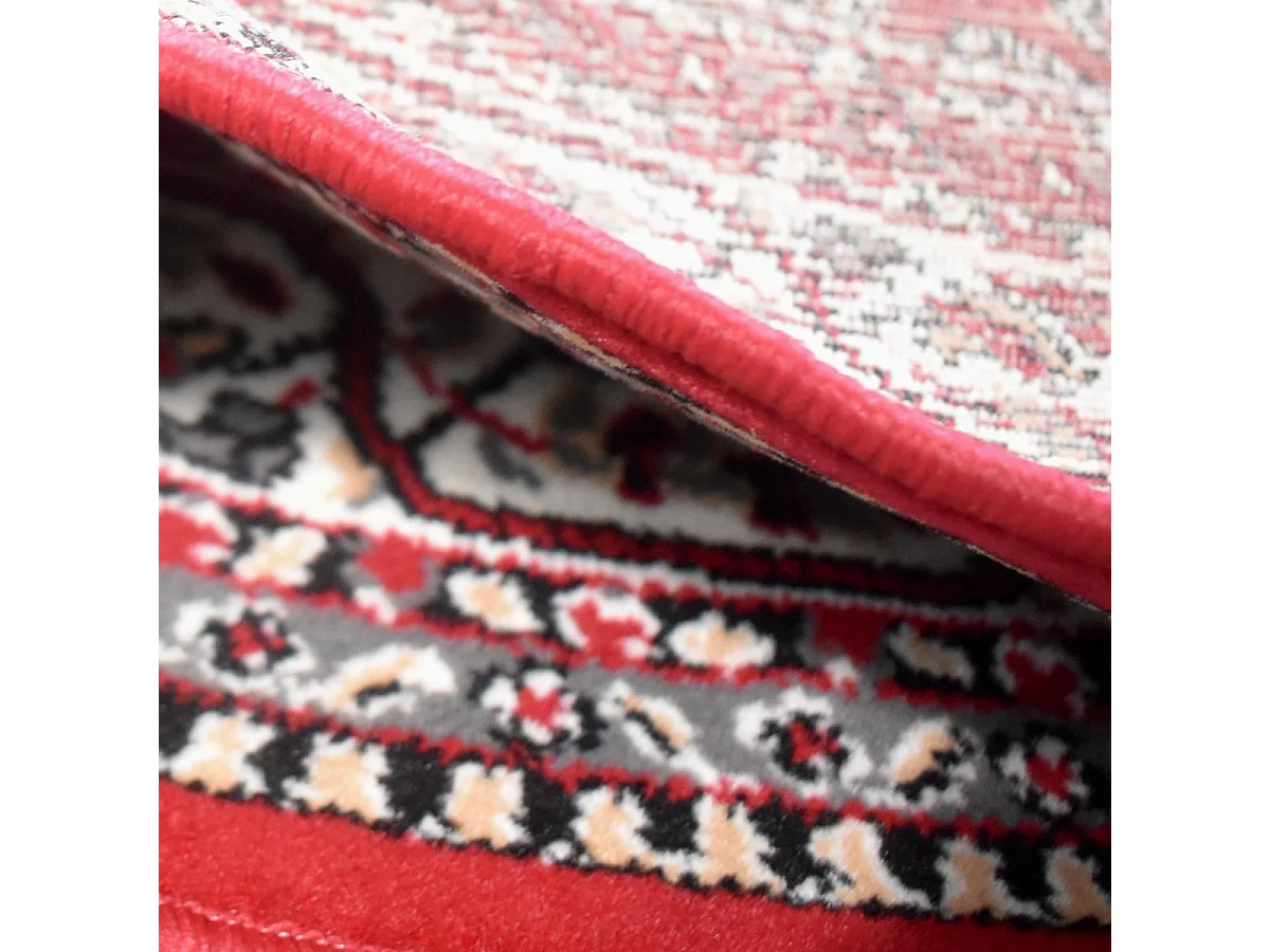 Tapis rond Ø120cm tissé motif oriental pour salon LYN49 ORION