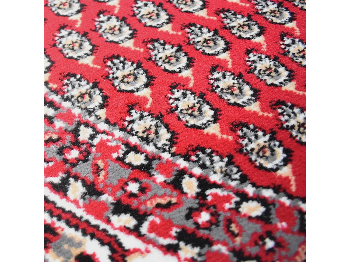 Tapis rond Ø120cm tissé motif oriental pour salon LYN49 ORION